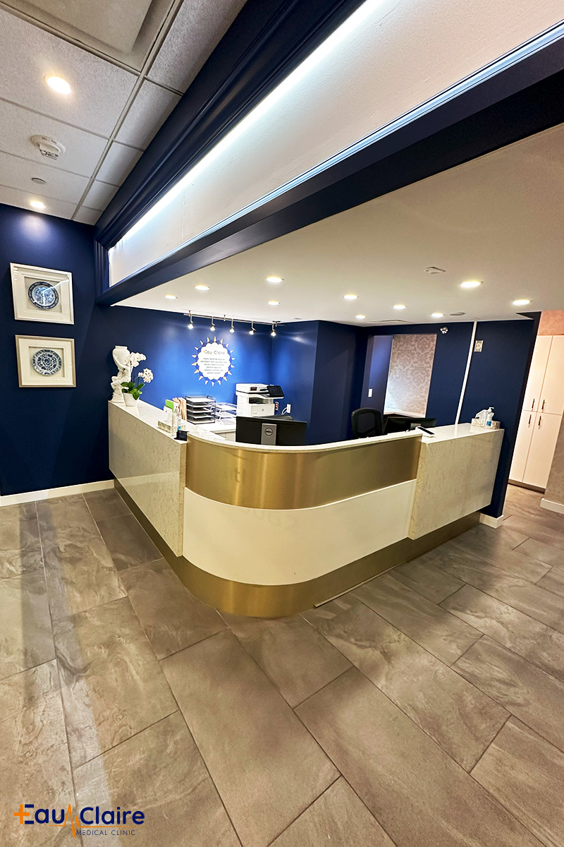 Eau Claire Clinic interior